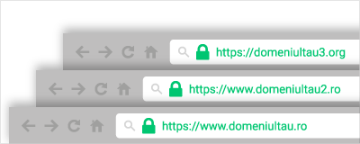 Certificate SSL pentru protecția mai multor domenii